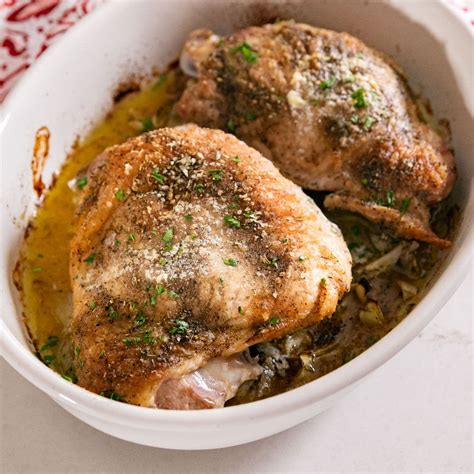 Roast Turkey Thighs for Two