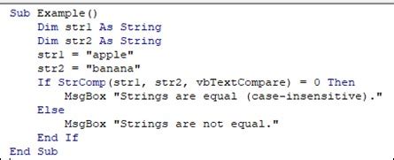 Image result for VBA String with Variables