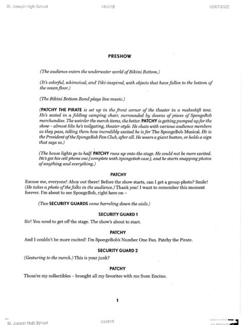 Image result for Musical Script Examples