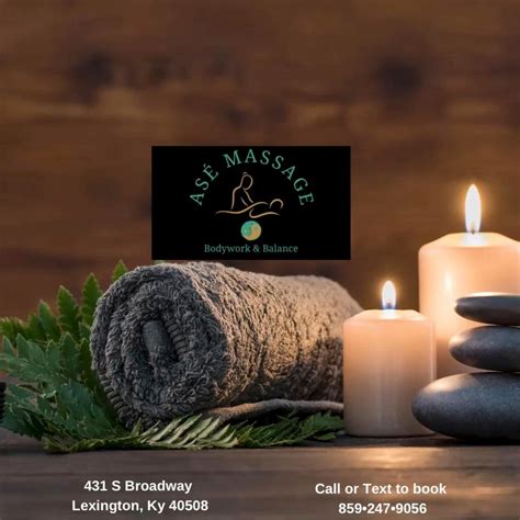 Asé Massage | Lexington KY