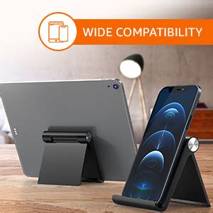 Amazon Basics Multi Angle Foldable Desktop Stand for Tablet/Mobile