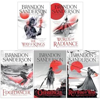 The Stormlight Archive Series 6 Books Collection Set by Brandon ...