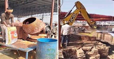 नहीं देखा होगा ऐसा भंडारा: 700 हलवाई JCB-बुलडोजर की मदद से रोजाना बना ...