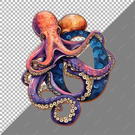 Premium PSD | Animal with o alphabet on transparent background ai generated