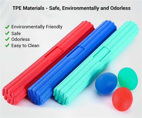 Buy Sportneer Tennis Elbow Therapy Bar: 3 Level Flex Bar for Improving ...