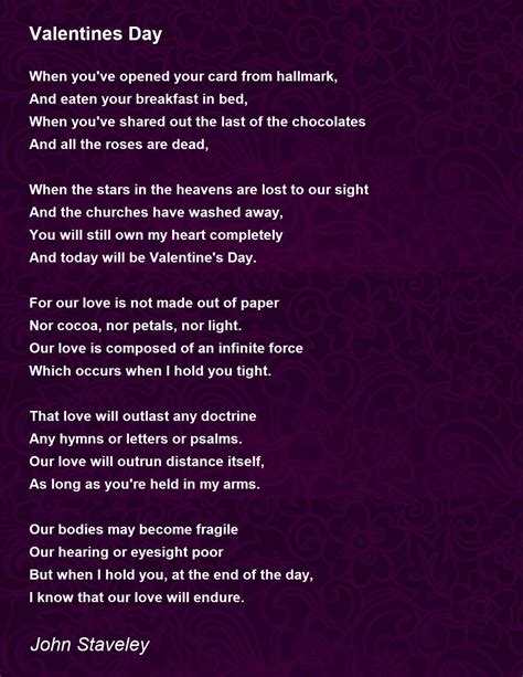 Long Distance Valentine Poem