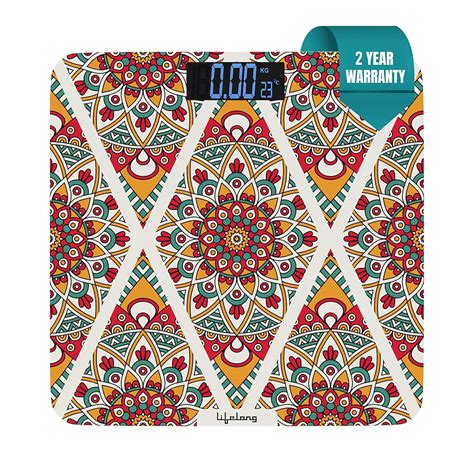 Lifelong Bloom LLWS54 Body Weighing Scale (Indian Cultural Series ...