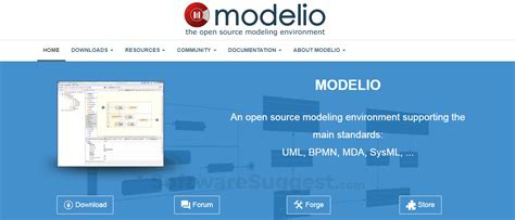 Modelio Software Tutorial 的图像结果