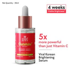 Chicnutrix Outshine Face Serum for Pigmentation, Dark Spots & Glow