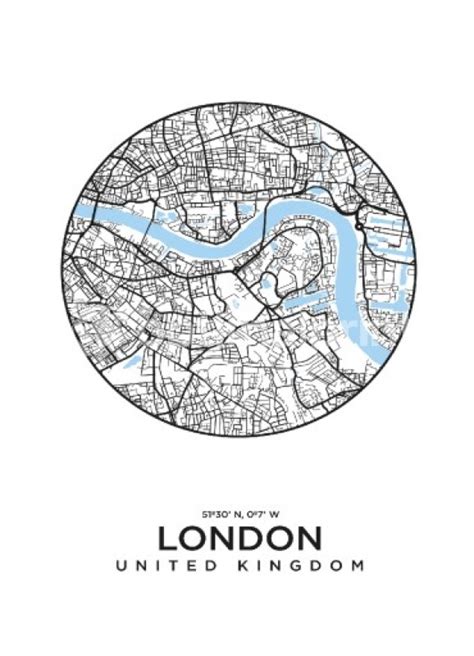 Map of London | Poster | Optimalprint