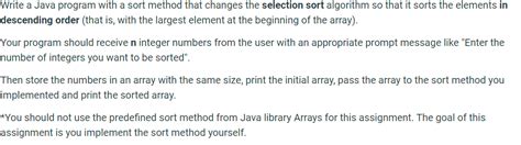 Image result for Write a Program for Selection Sort in Java