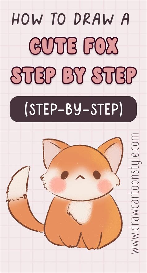 Image result for Cute Fox Drawing Tutorial