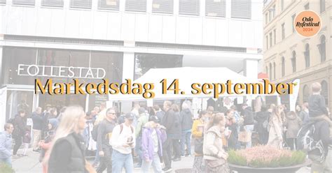 Markedsdag i Oslo sentrum ?, Karl Johans g 16, 0162 Oslo, Norway, 14 ...
