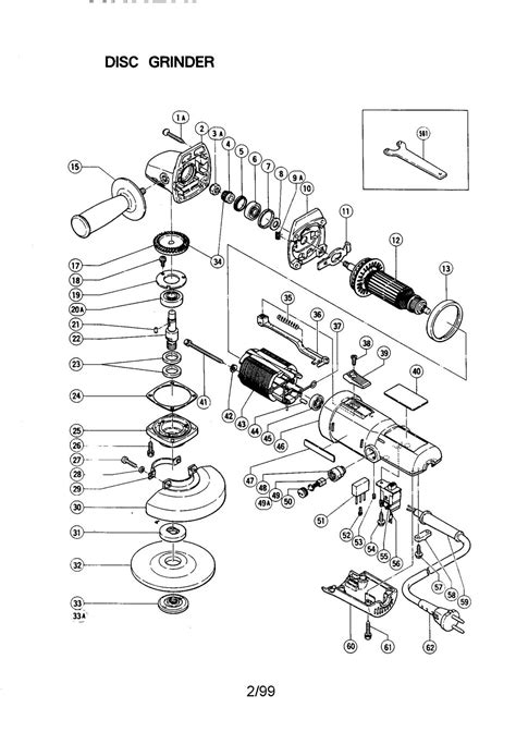 Exploring the Inner Workings of Milwaukee Grinder through Parts Diagram