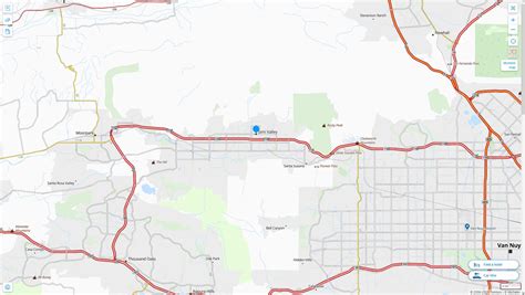 Simi Valley, California Map