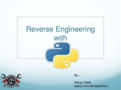 Image result for Reverse Engineering in Python