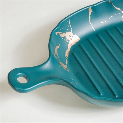 Ceramic Marble Plate Online - Premium Serving Bowl | Nestasia