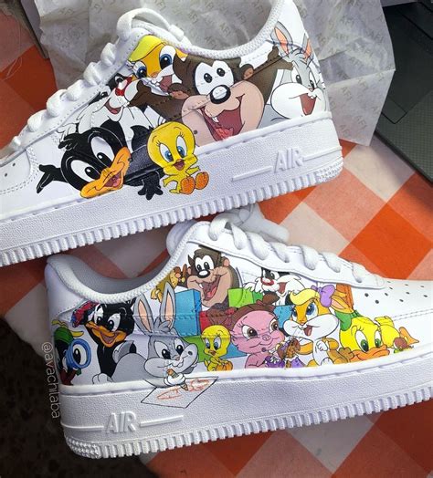 Baby Looney Tunes Air Force 1 Custom | Thiết kế