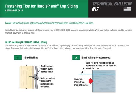 Hardie Plank Siding Nailing Instructions at Frances Festa blog