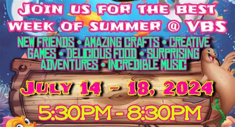 Scuba VBS, Christian Fellowship Baptist Church (CFBC), Union, 14 July ...