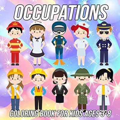 Occupations Coloring Book for Kids Ages 3-8: Cute India | Ubuy