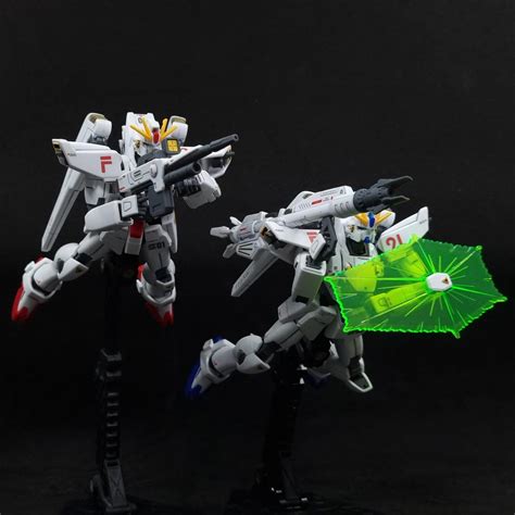 HGUC Gundam F91 Vital Unit 01 & Unit 02. Really great kits despite the ...