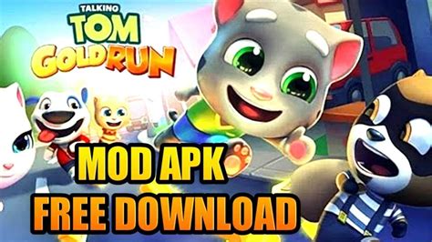 Image result for Talking Tom Gold Run Mod Apk