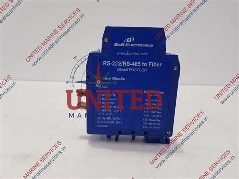 BOB ELECTRONICS MULTIMODE FIBER OPTIC CONVERTER RS-485 FOSTCDR | United ...