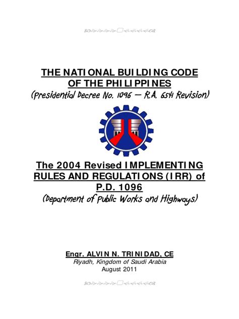 Image result for National Building Code Title Block