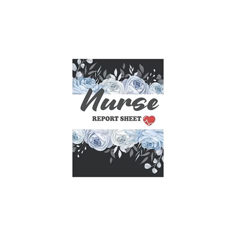 Buy Nurse Report Sheet For Nursing Student Appreciation: Brain Sheets ...