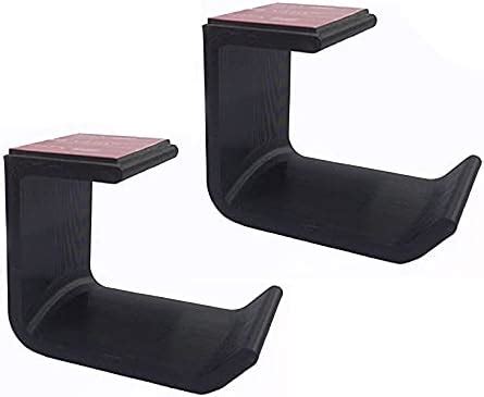 Brainwavz BigJ Headphone Stand (2 Pack) Under Desk Hanger for ...