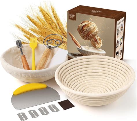 Amazon.com: BTXZDU Sourdough Baking Supplies: Banneton Bread Proofing ...
