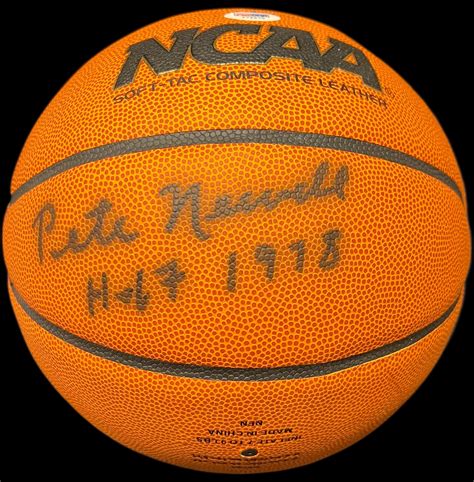 Lot Detail - Pete Newell Signed Wilson Basketball PSA/DNA COA