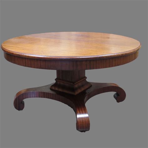 Round Coffee Table Antique