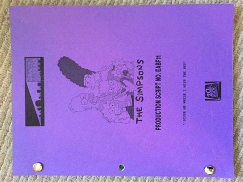 Image result for The Simpsons Episode Script