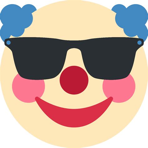 sunglasses_clown - Discord Emoji