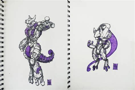 Mecha Mega Mew-2 X&Y done : r/pokemon