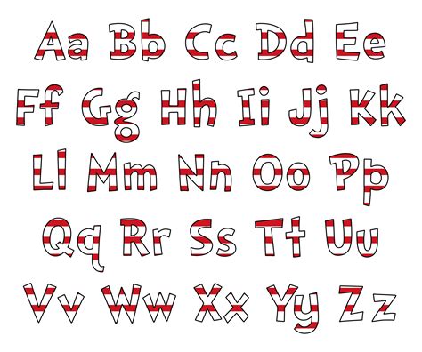 Dr Seuss Printable Alphabet Letters - Printable Templates