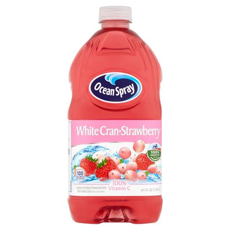 Ocean Spray White Cran-Strawberry Flavored Juice Drink, 64 fl oz - The ...
