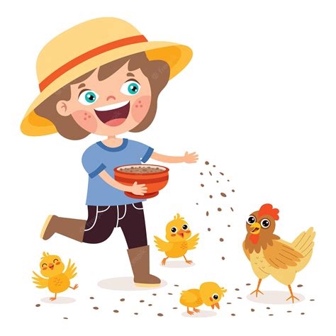 1,000+ Chicken Feed Illustrations, Royalty-Free Vector Graphics - Clip ...