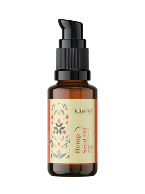 Tattvalogy Hemp Seed Oil: Nourish & Shine - Nature's Omega Power for ...