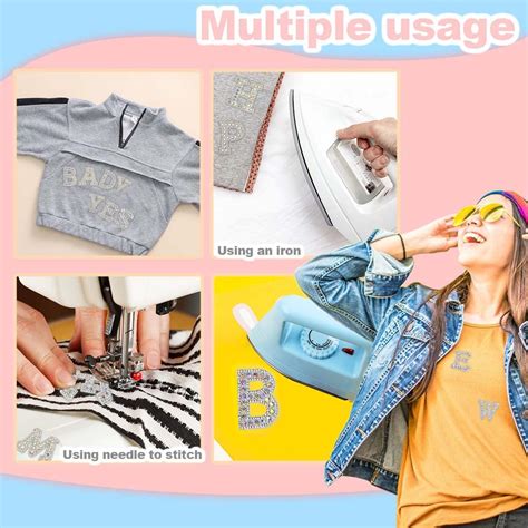 Buy 52Pcs Glitter Iron On Letter Patches A-Z Chenille Letter Patches ...