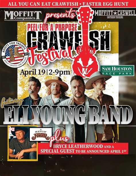 Announcement: 2025 Peel for a Purpose Crawfish Festival | April 19th ...