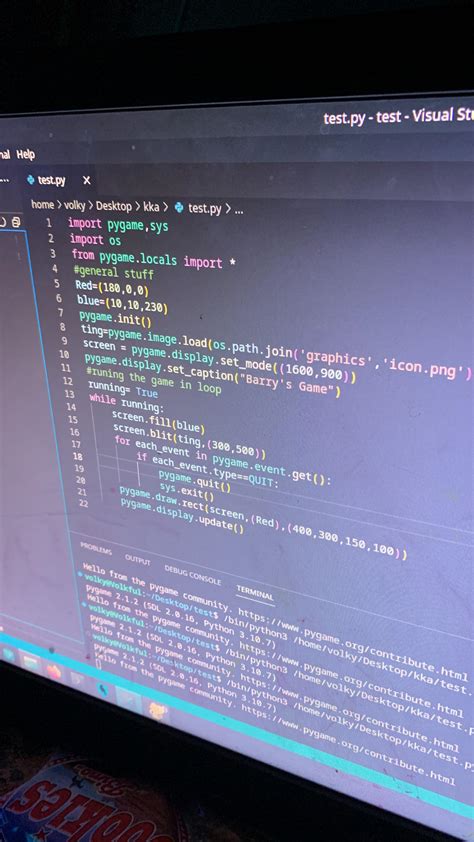 Image result for Python Pygame Example
