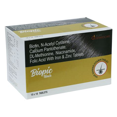 Biopic Hair Tablet | Uses, Side Effects, Price | Apollo Pharmacy