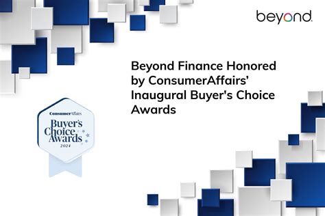 ConsumerAffairs Honors Beyond Finance with Three Inaugural “Buyer’s ...