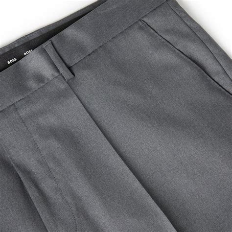 Boss Black | Men's H Lenon Straight Leg Trousers | Flannels