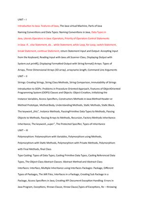 2022-11-01 JDBC - Weekl - Java Programming - Studocu