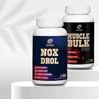 Leopard Nutrition Nox Drol and Muscle Bulk Pro for Muscle Size Gain ...