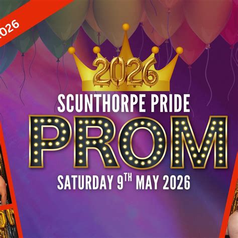 The Pride Prom 2026, The Wortley House Hotel, Scunthorpe, 9 May 2026 ...